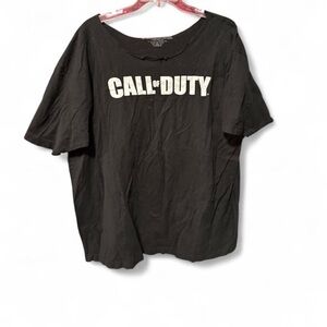 Call of Duty Black T-Shirt men’s size 2xl distressed